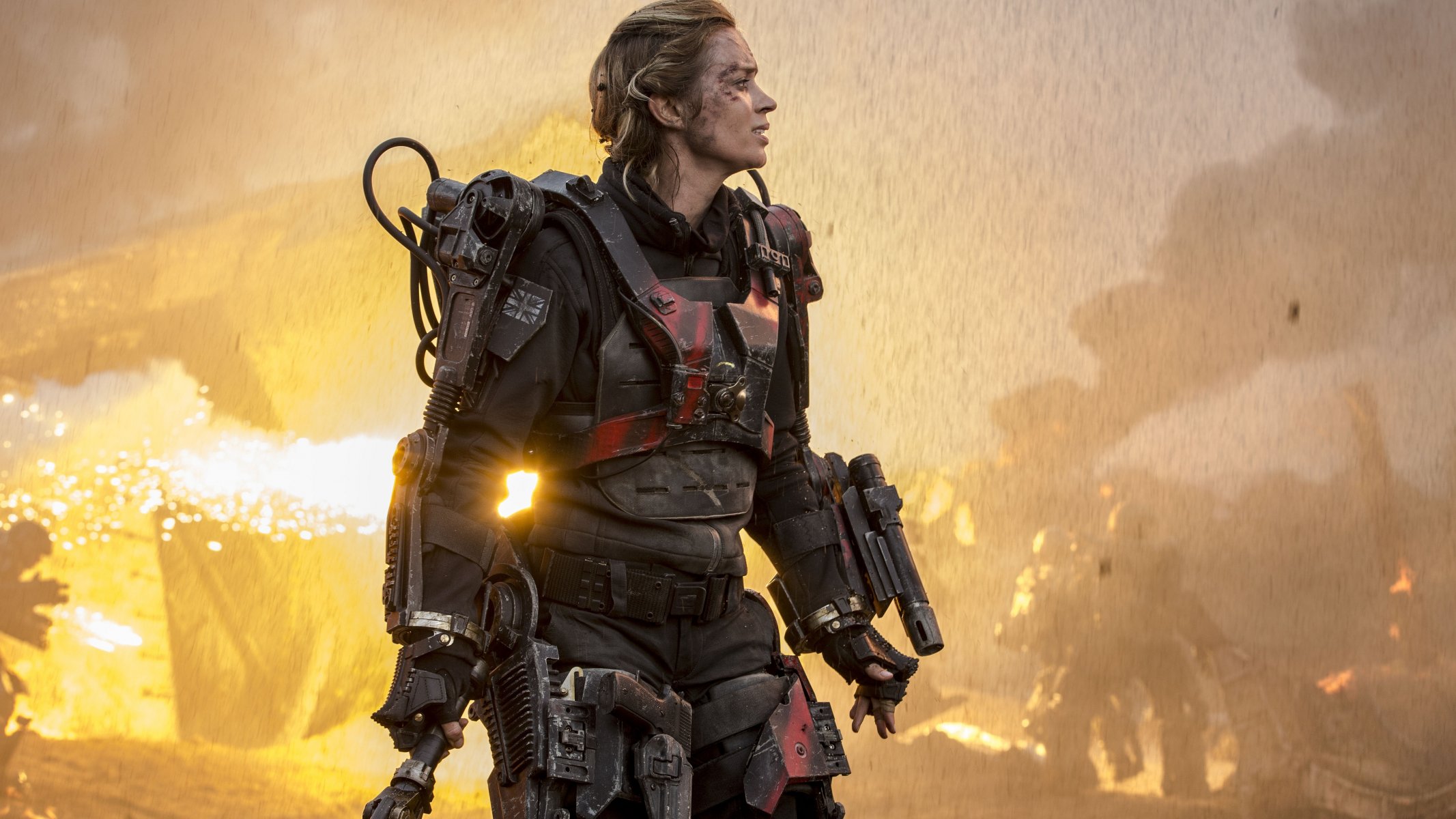 edge of future rita vrataski emily blunt attrezzatura