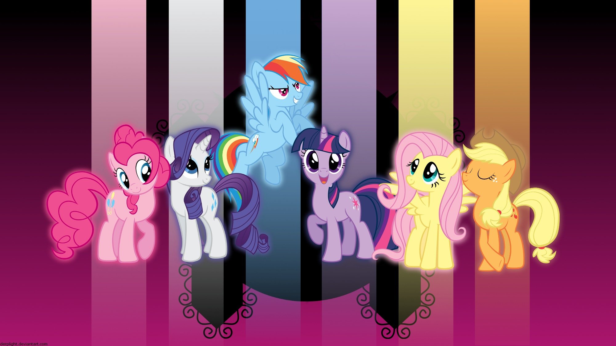 arc-en-dash arc-en-dash twilight sparkle twilight sparkle rarity rarity fluttershy epl jack pinky pai