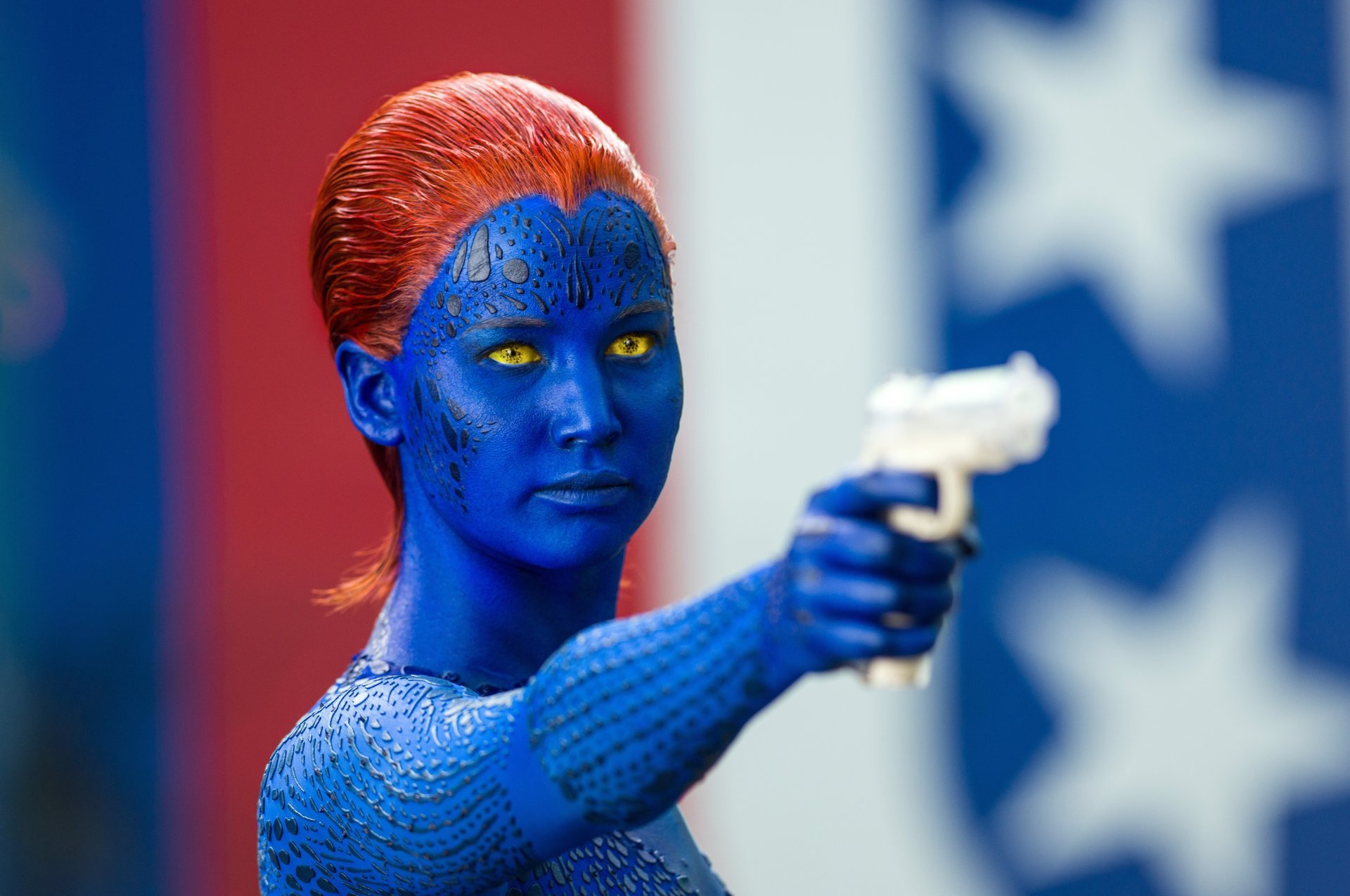 mystique jennifer lawrence x-men giorni di un futuro passato