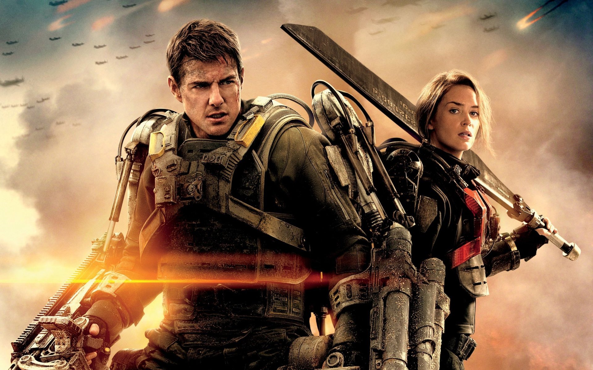 edge of tomorrow film fiction tom cruise emily blunt weapon ammunition