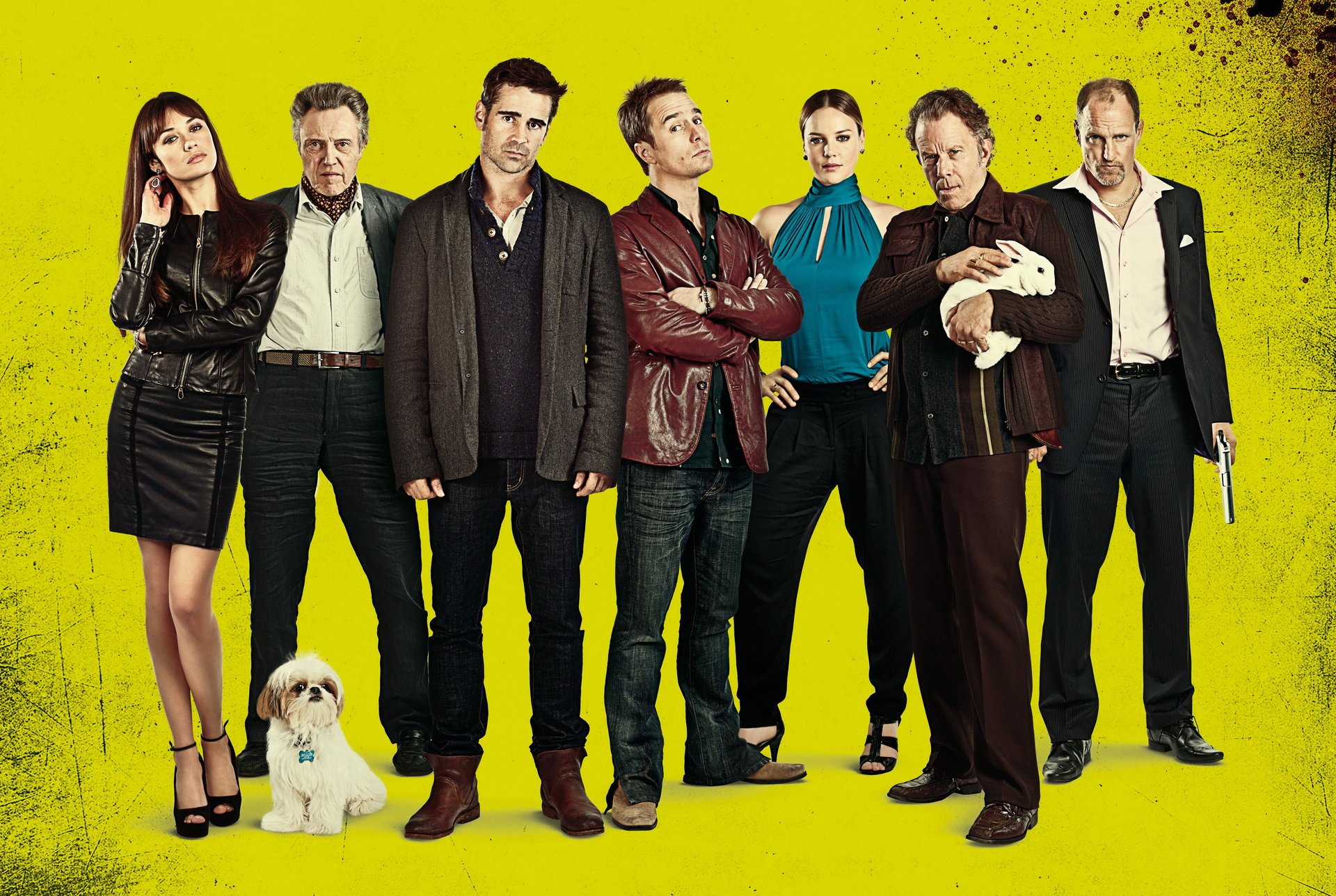 sette psicopatici colin farrell sam rockwell christopher walken woody harrelson abby cornish olga kurylenko