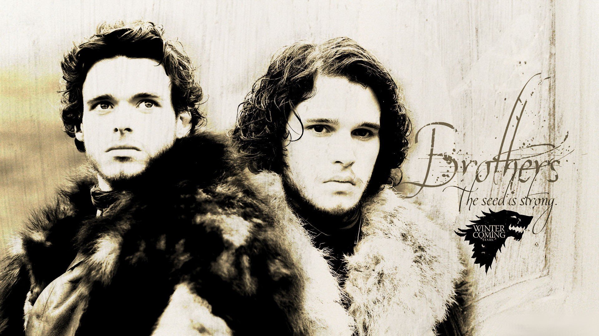 game of thrones jon snow rob stark