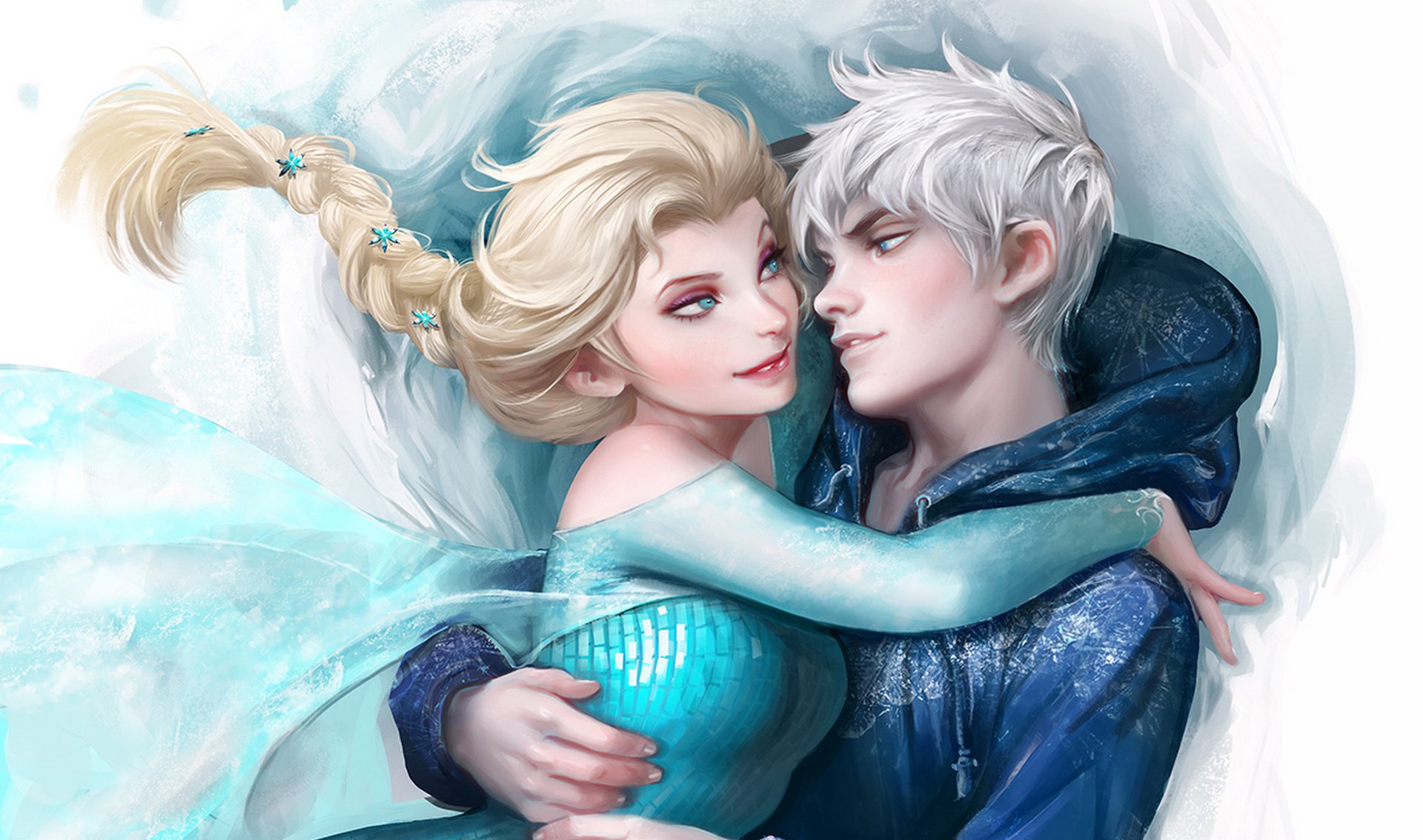 jack frost winter spirit cold heart frozen elsa snow queen rise of the guardian