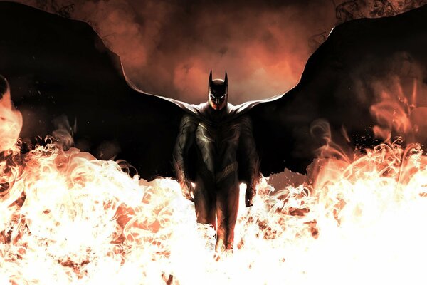 Fan art batman black knight