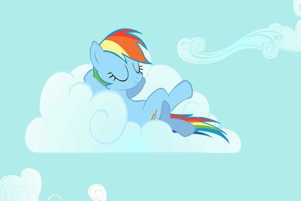 Mlp dans les nuages rêveurs