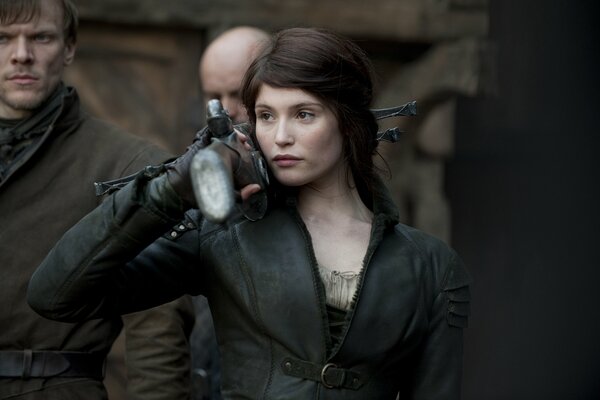 A shot from the movie Witch Hunters