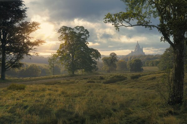 Château du roi Étienne dans le film maléfique