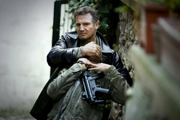 Imagen de la película rehén con Liam Neeson