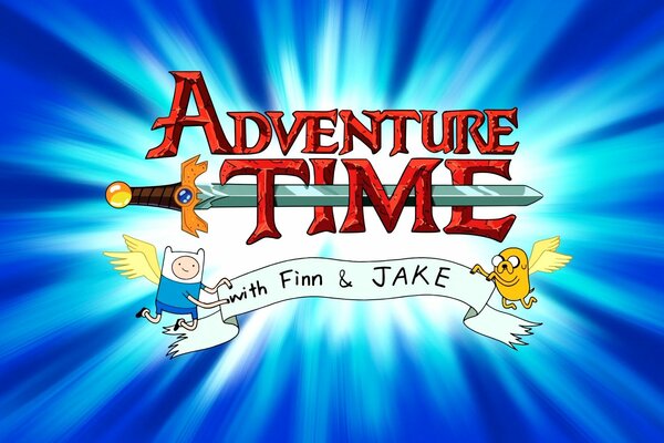 Picture for the cartoon adventure time