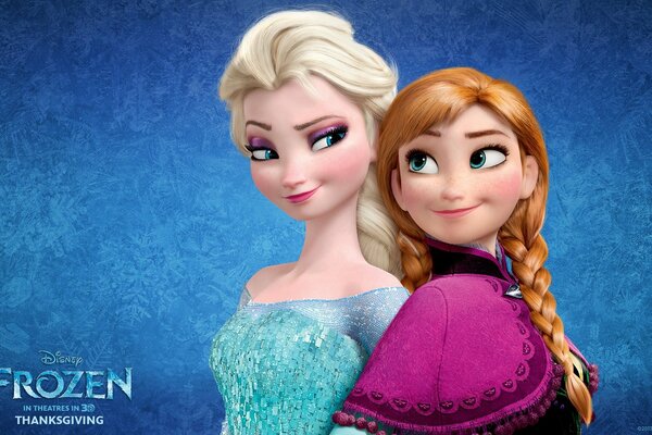 Zimne Serce. Anna i Elsa