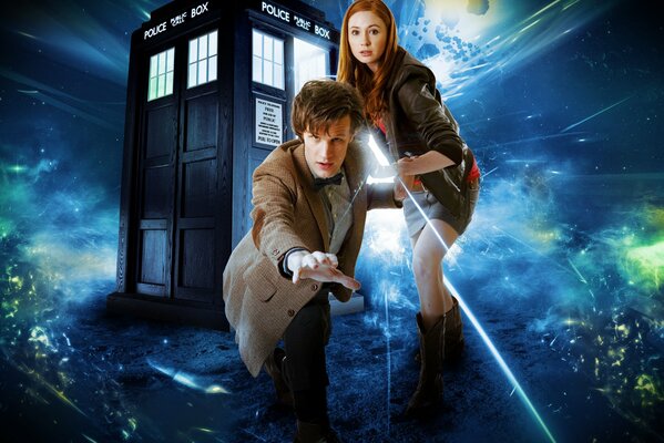 Serie de doctor Who con Matt Smith