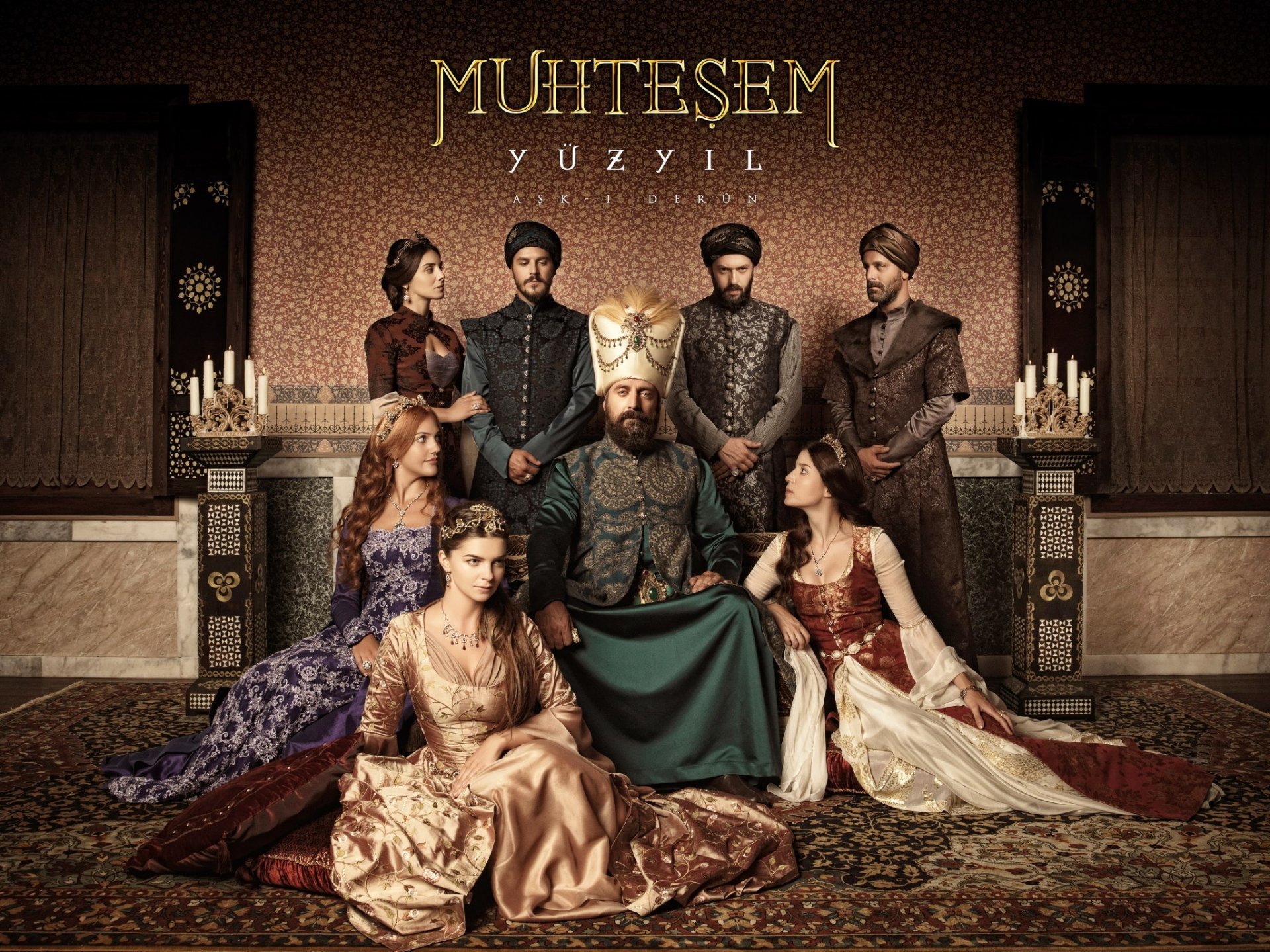 magnificent century muhtesem yüzyil tv series sultan family dynasty