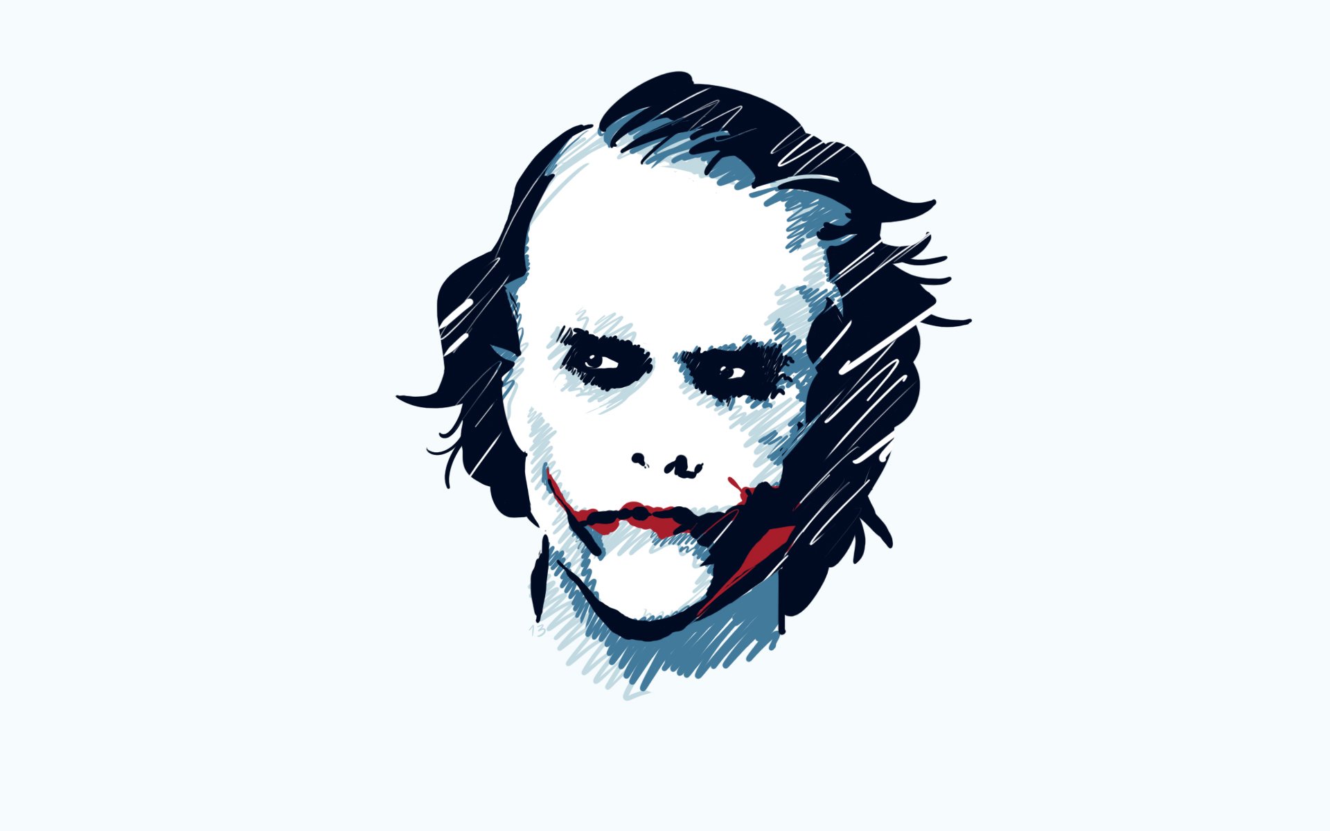 joker batman white wallpaper