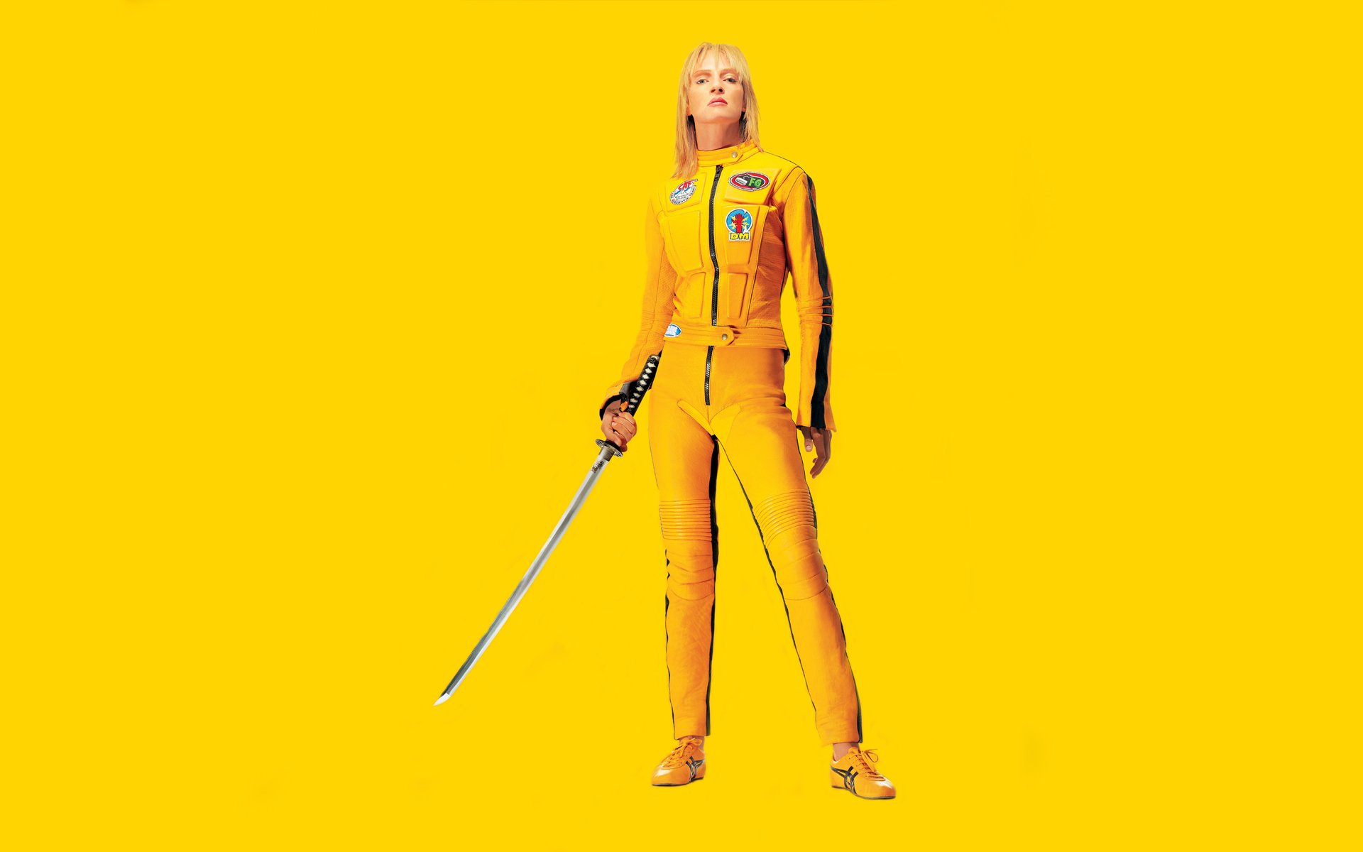 kill bill uma thurman sword yellow