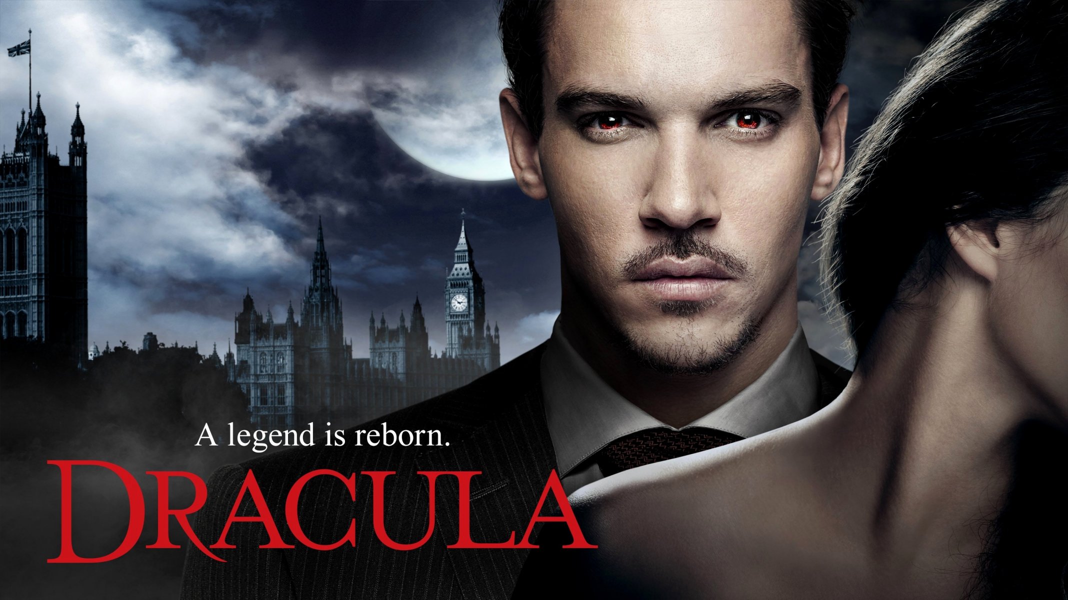 dracula TV series actor rhys-myers jonathan rhys myers man girl brunette england london