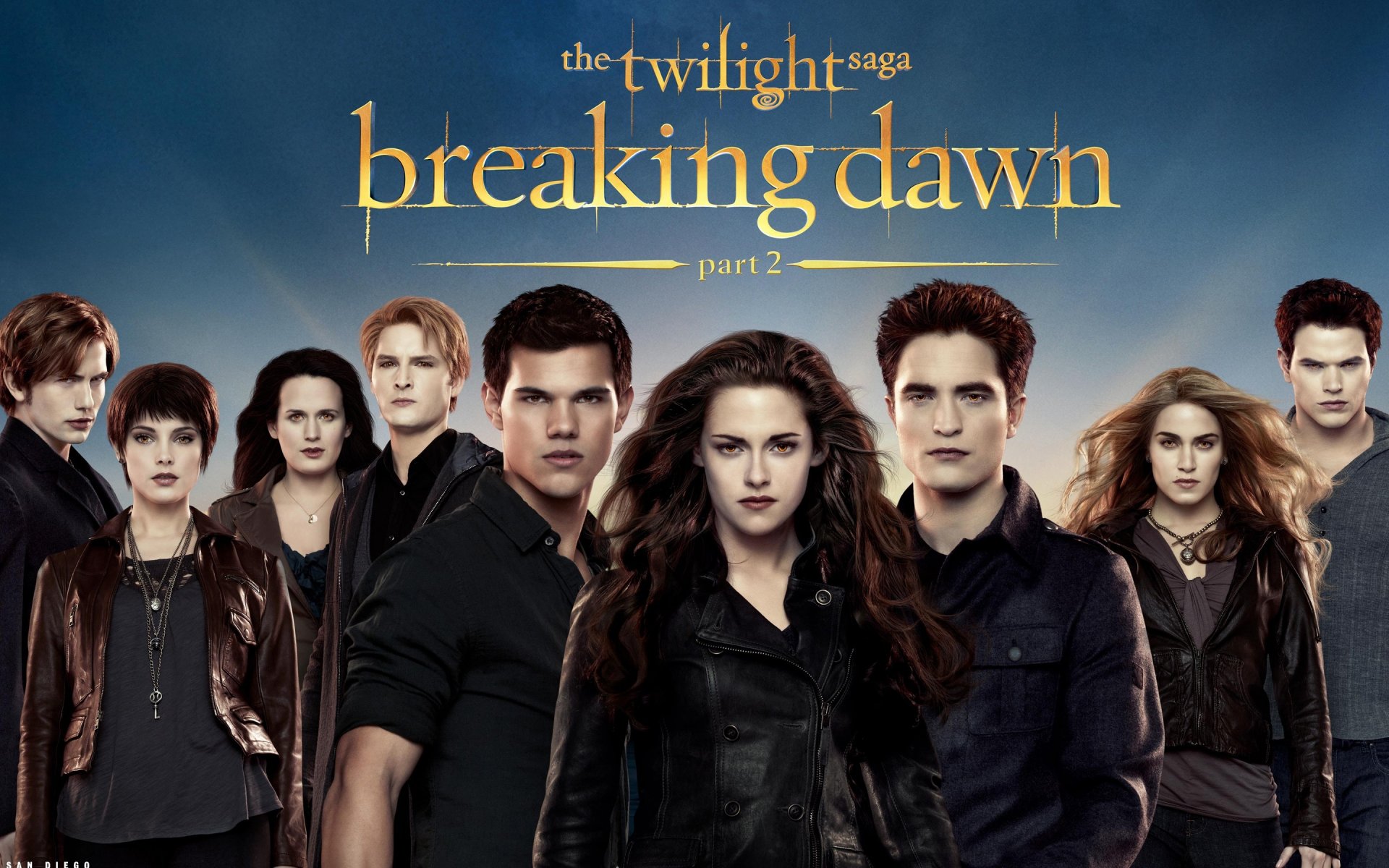 twilight saga alba parte 2 film vampiri kristen stewart robert pattinson taylor lautner