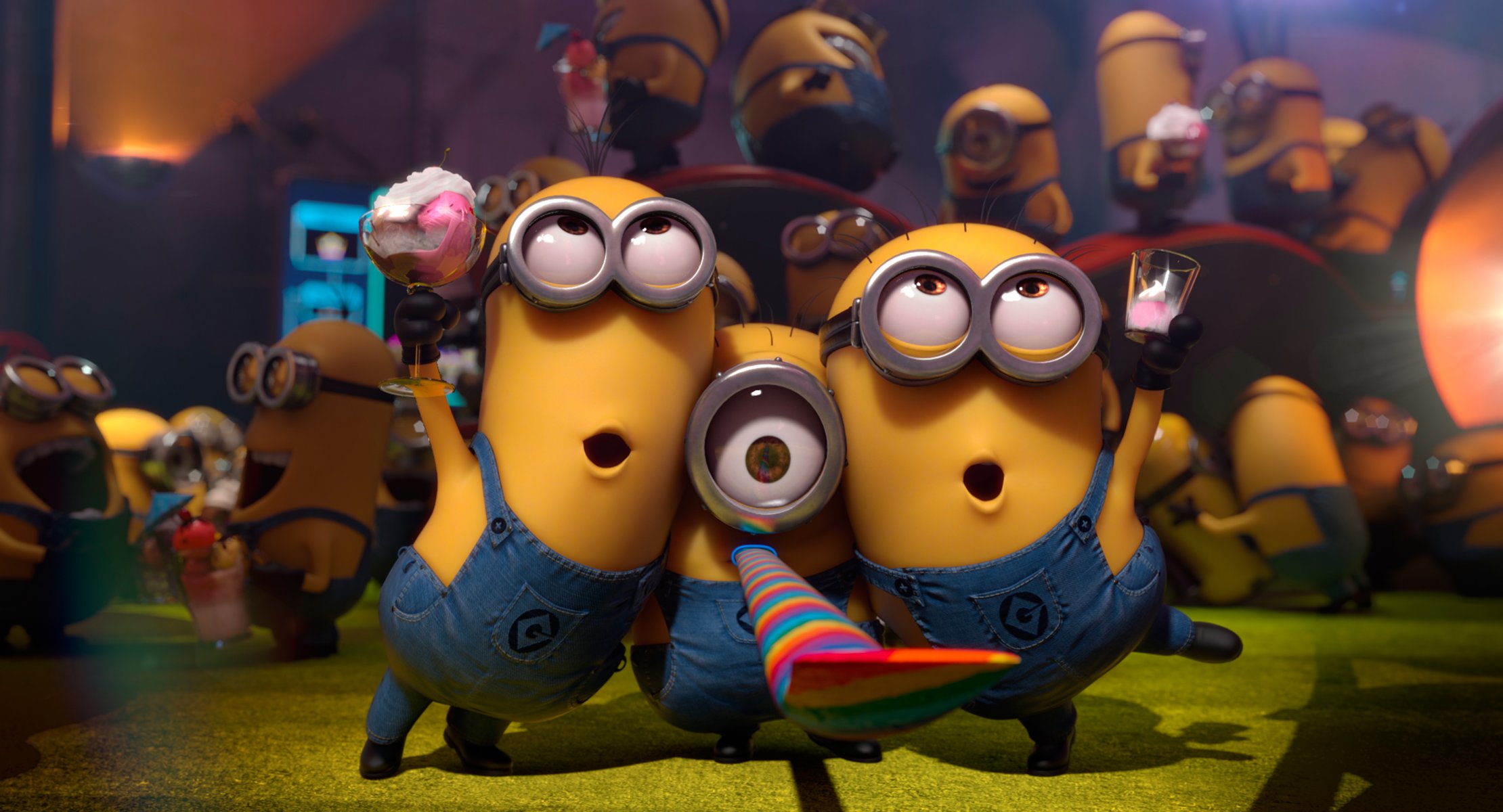 despicable me 2 sługusy wakacje lody