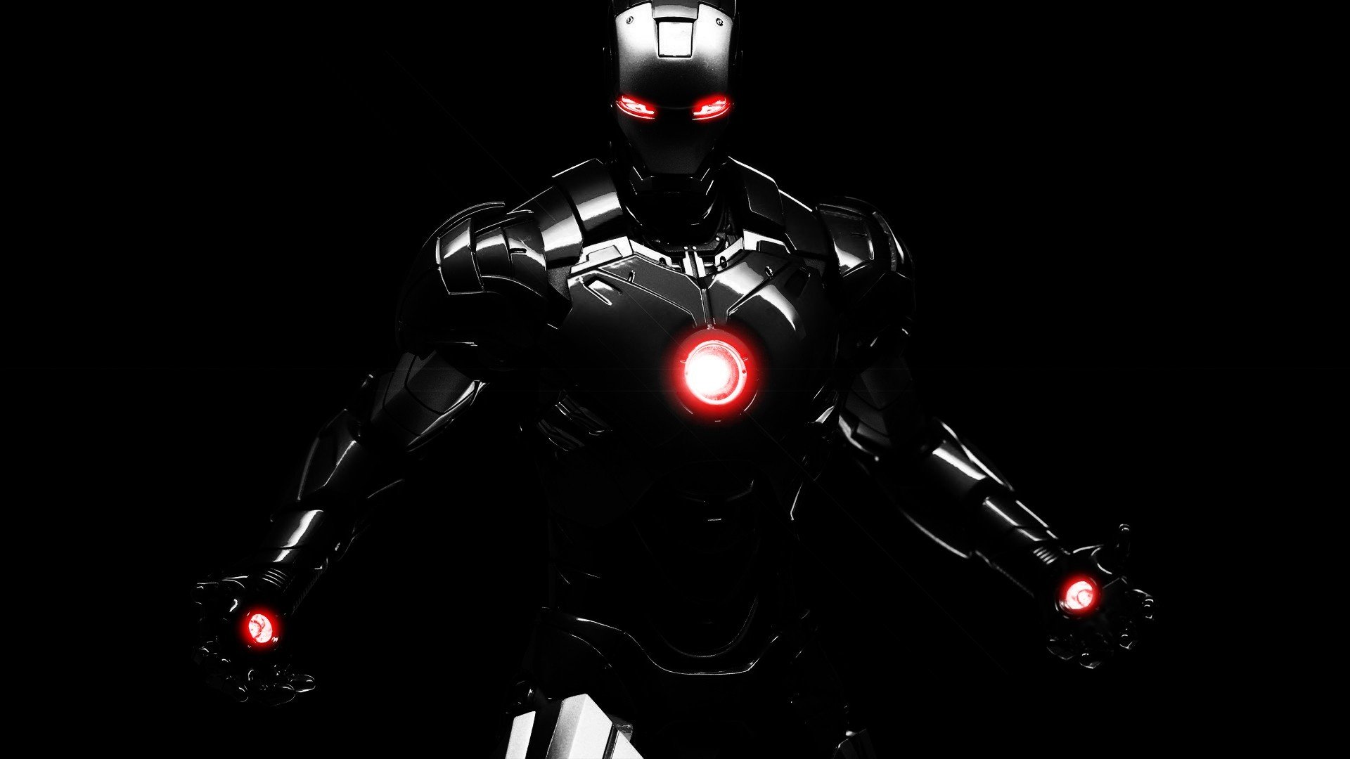 dark iron man marvel iron man robot komiksy ciemne tło