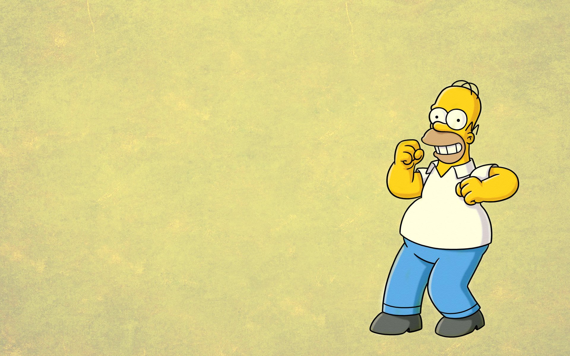 les simpsons homer sourire