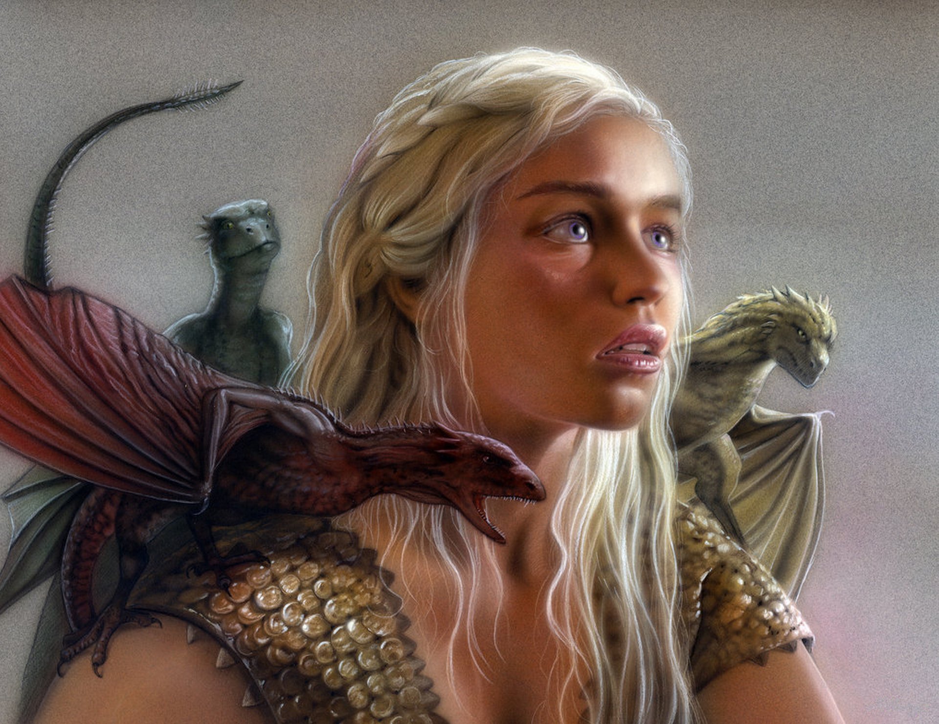 game of thrones daenerys targaryen emilia clarke hbo series tv series dragon