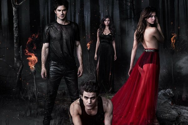 La legendaria saga the Vampire Diaries