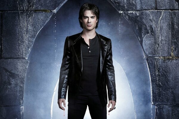 Vampirtagebücher. Damon salvatore