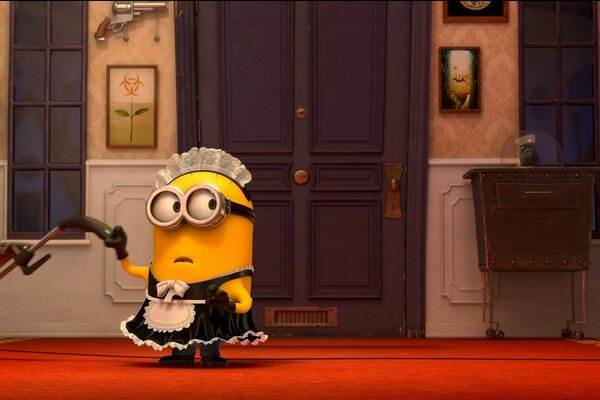 Minion femme de chambre. Despicable me