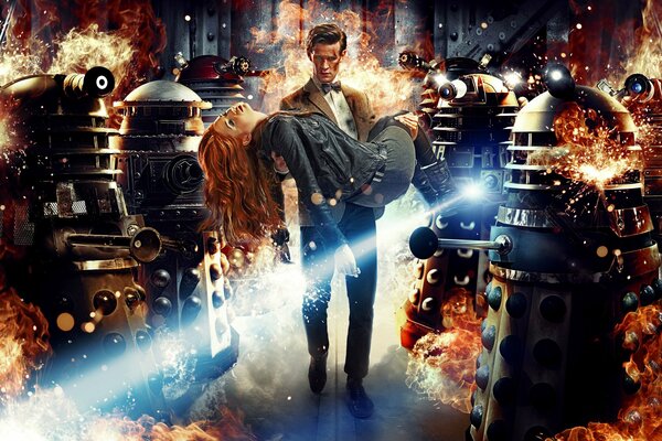 Matt Smith di senial Doctor Who