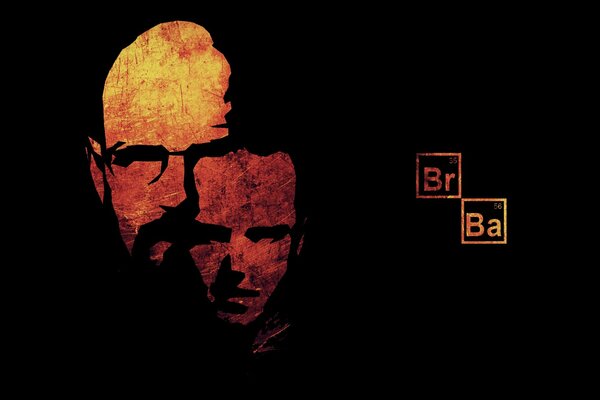 Cartel de la serie Breaking Bad