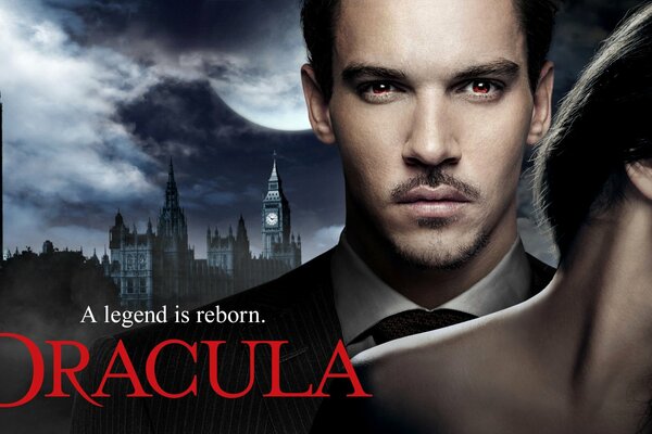 Dracula series, actor Jonathan Rhys Myers