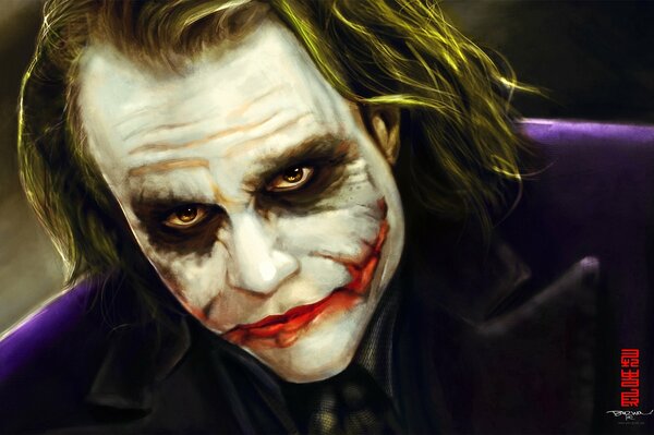 Maquillage artistique du film joker