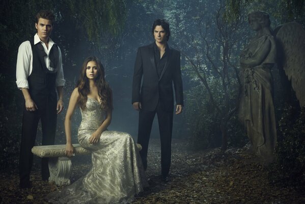 Série télévisée vampire Diaries acteurs