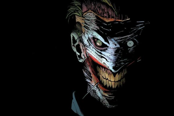 Comics avec Batman et le joker docker