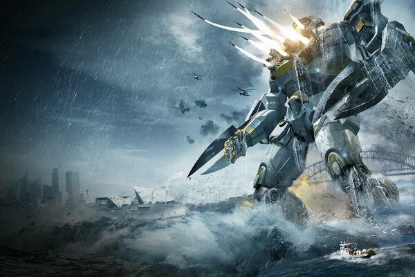 Il robot del film Pacific Rim