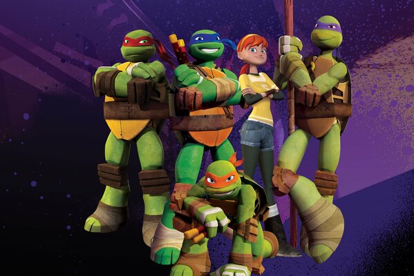 Ninja Turtles with weapons