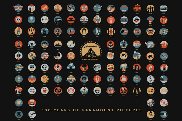 Fondos de pantalla con el emblema de Paramount Pictures. Portadas de películas