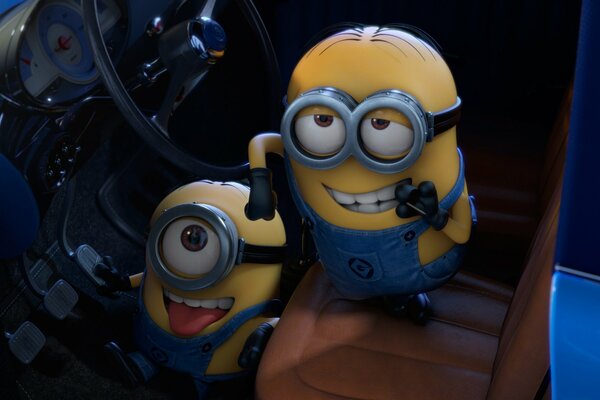 Cartoon-Schergen despicable me 2