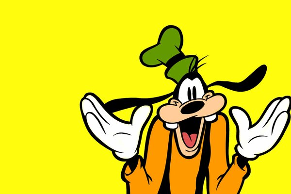 Kreskówka Disney Walt Goofy