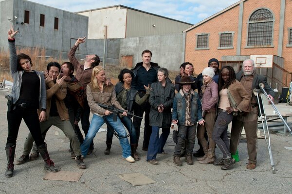 Tous les personnages de la série The Walking Dead