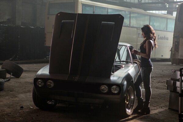 Letty mit Fast and Furious 6