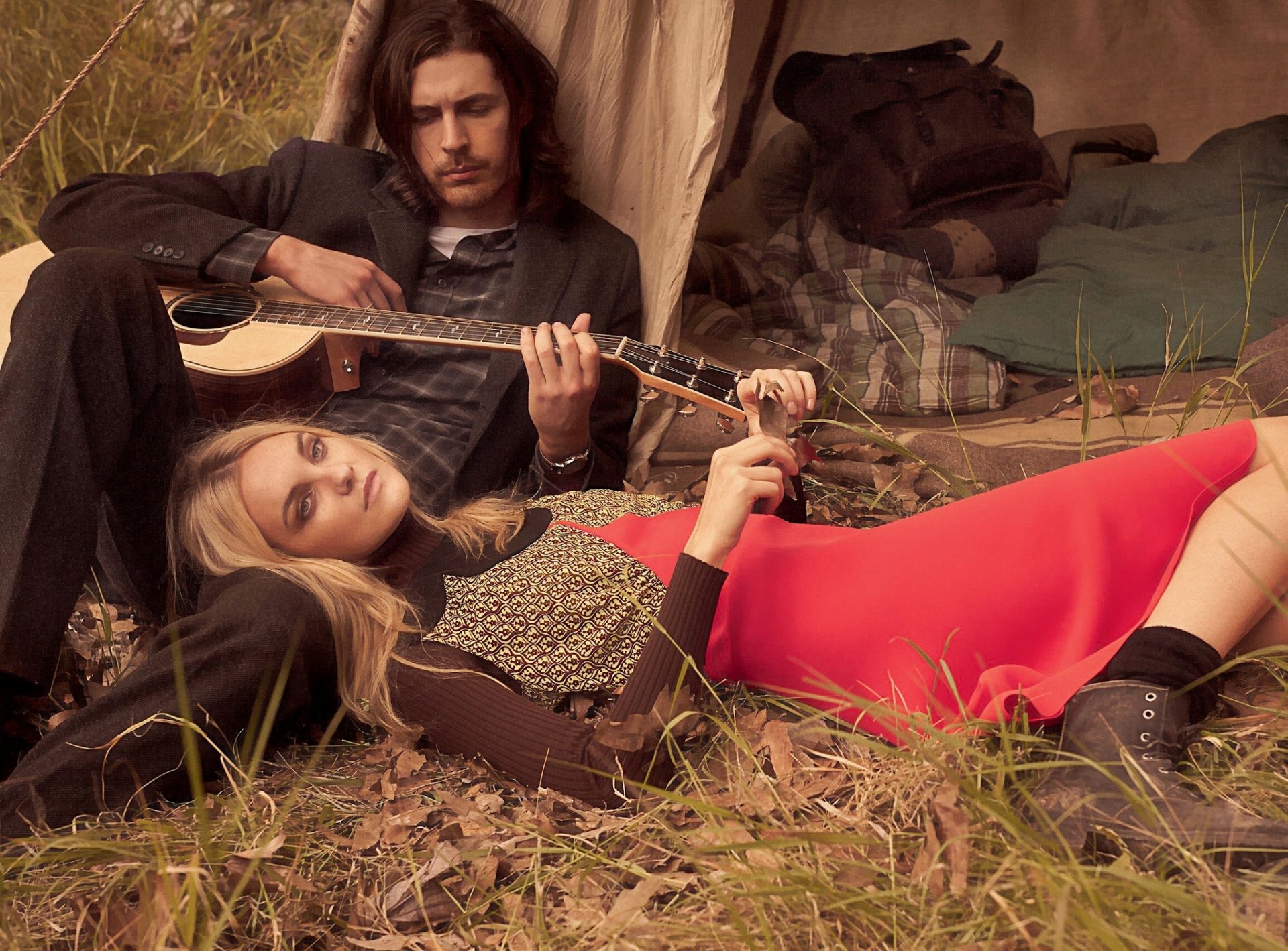 hozier caroline trentini musiker modell gitarre stimmung