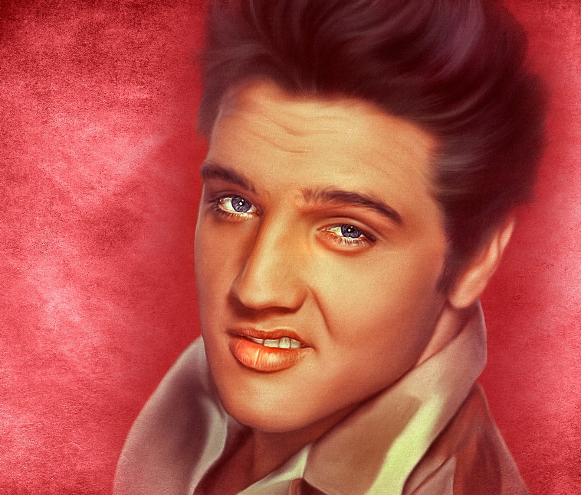 elvis presley elvis presley chanteur roi du rock and roll rock and roll visage portrait texture