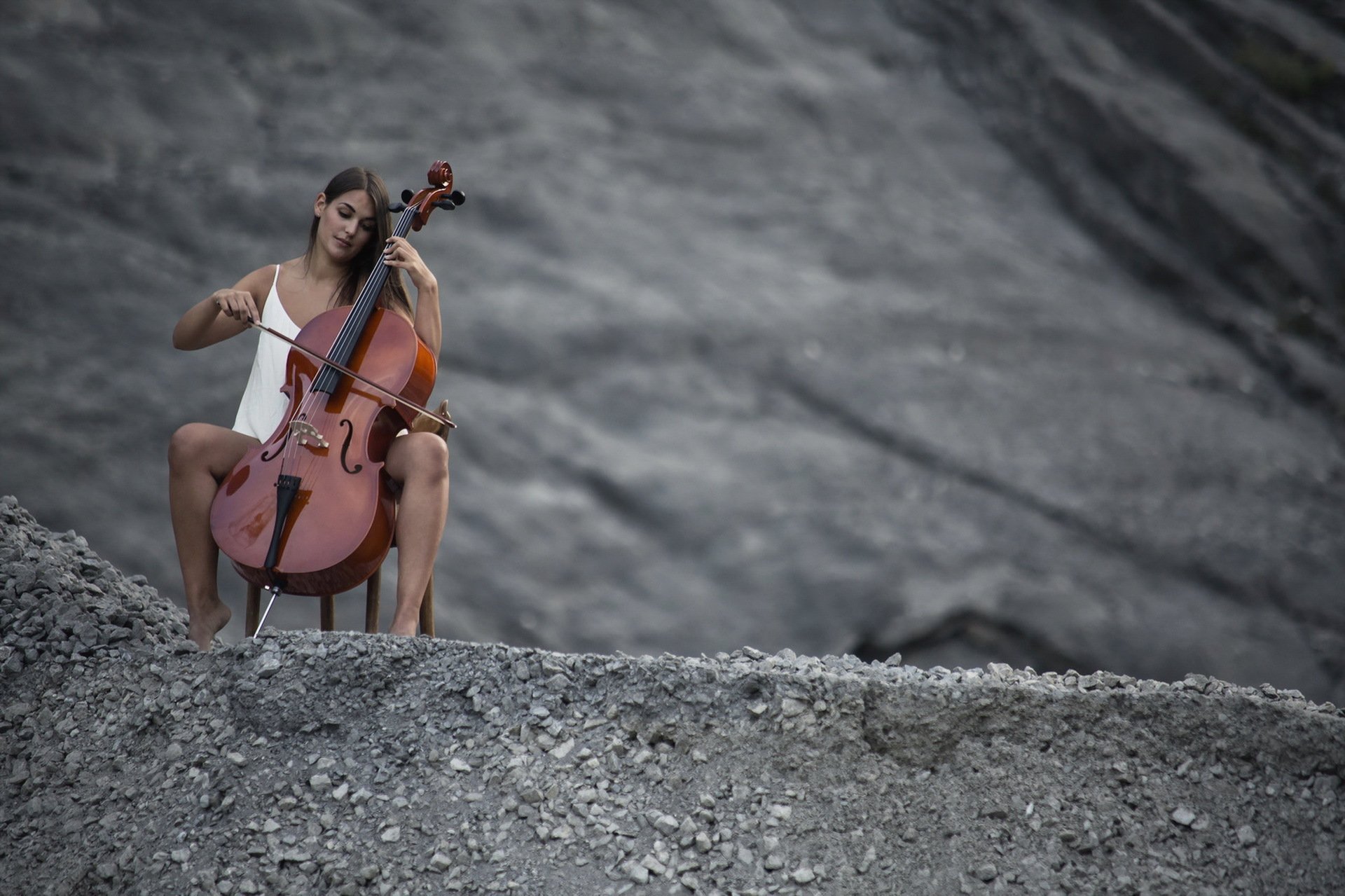 mädchen cello musik