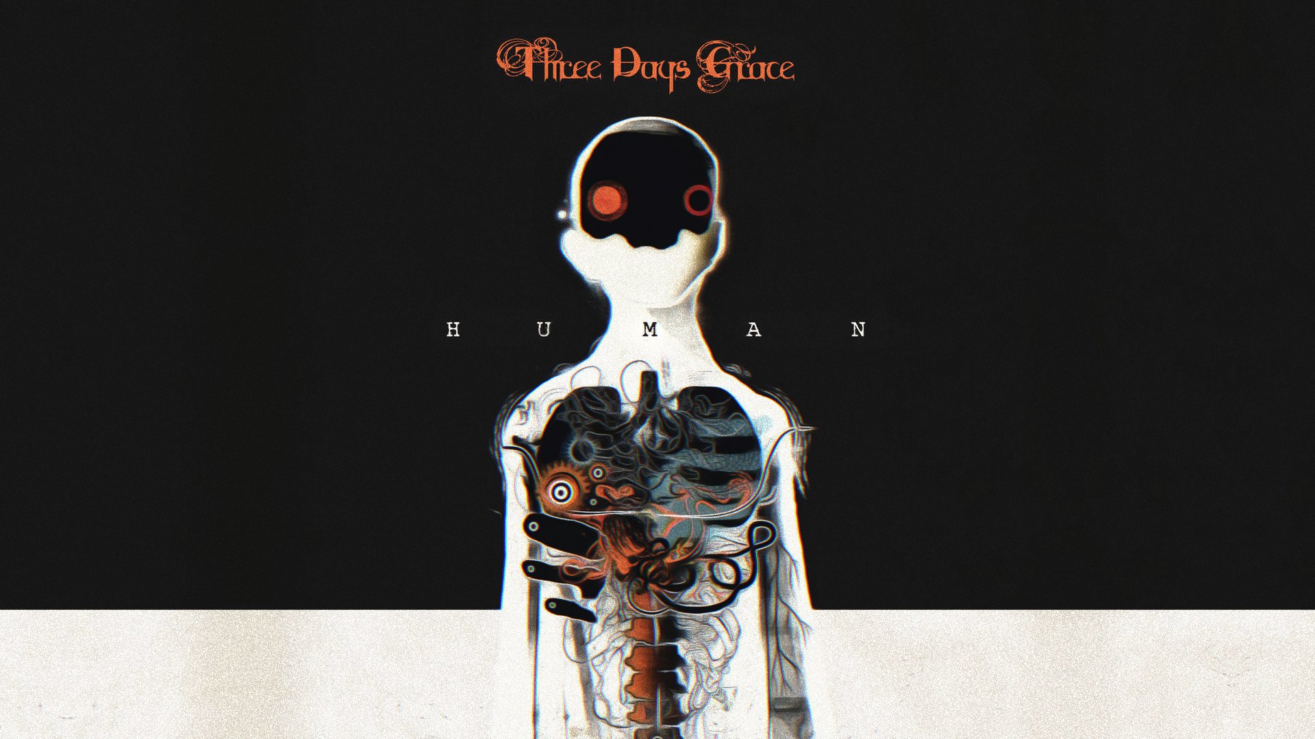 three days grace human music