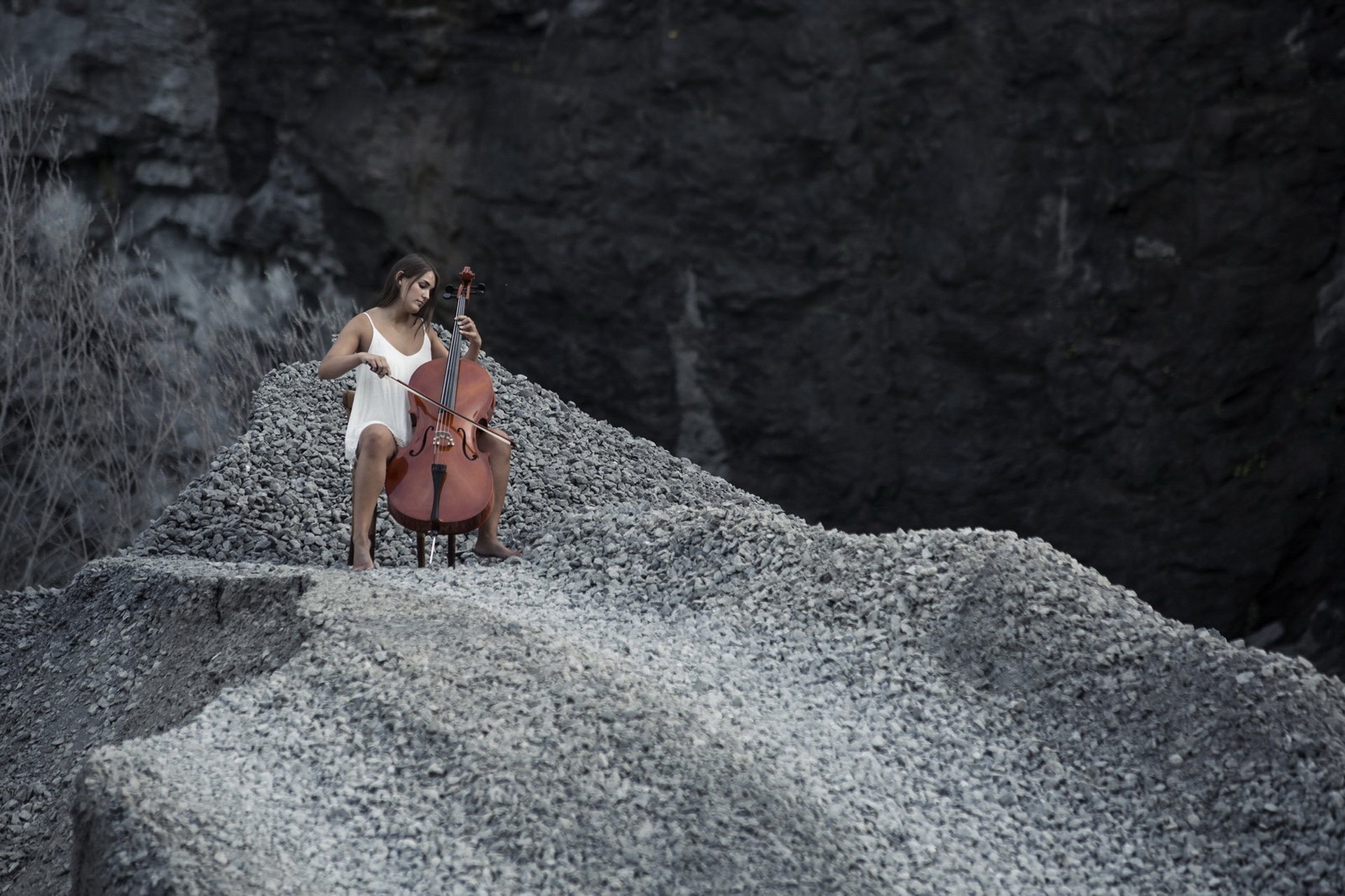 mädchen cello musik