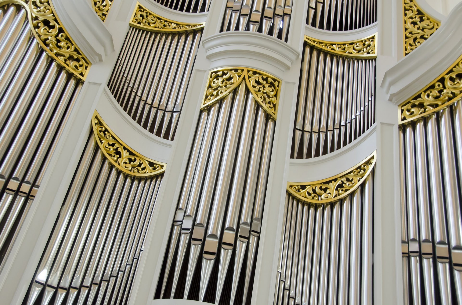 organo strumento tubi cattedrale sala