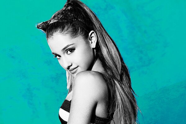 Ariana Grande beim Fotoshooting