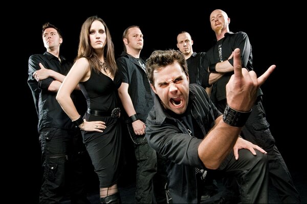 Van Canto Metal Band Germany