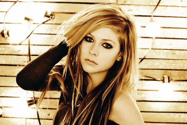 La chanteuse canadienne avril Lavigne photo