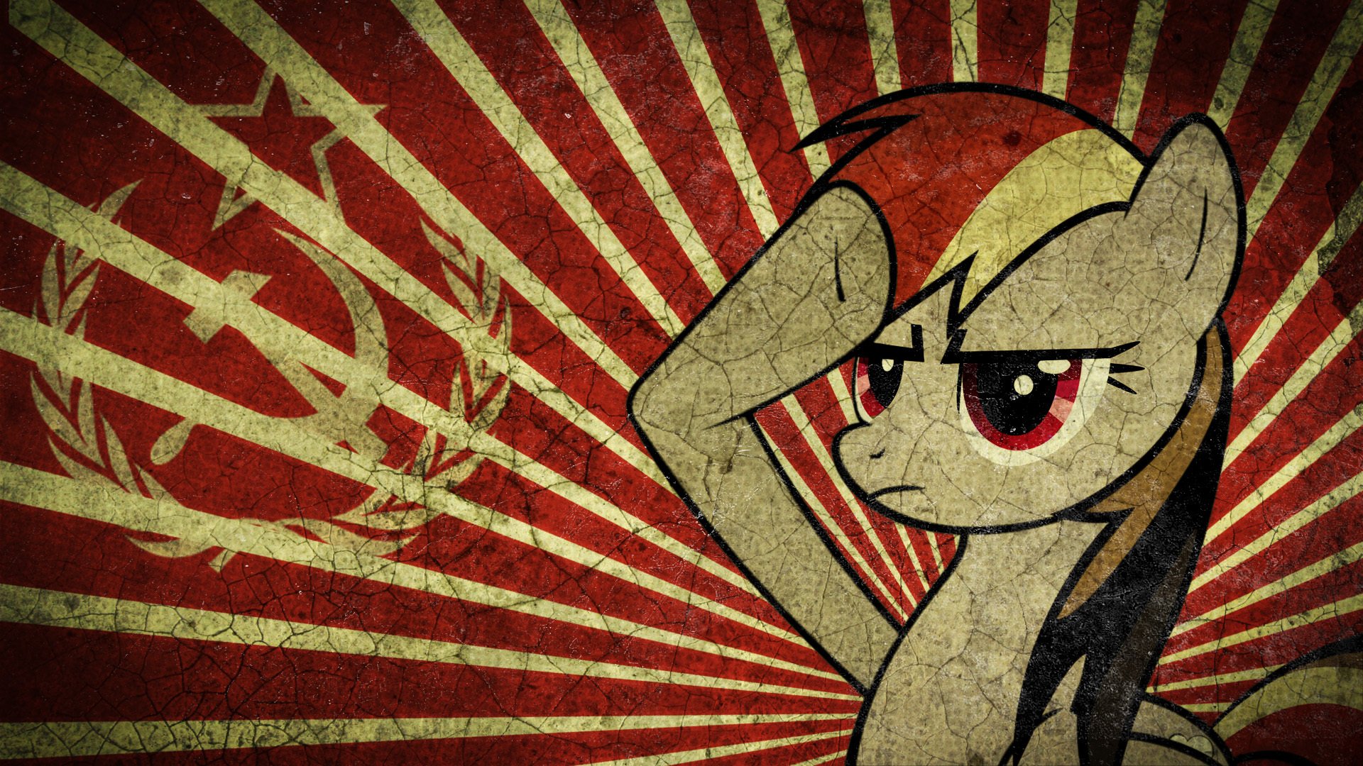 my little pony friendship is magic communism rainbowdash brohoof anypony